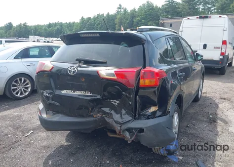 2013 Toyota Rav4 Limited from USA, damaged, VIN 2T3DFREV4DW119695